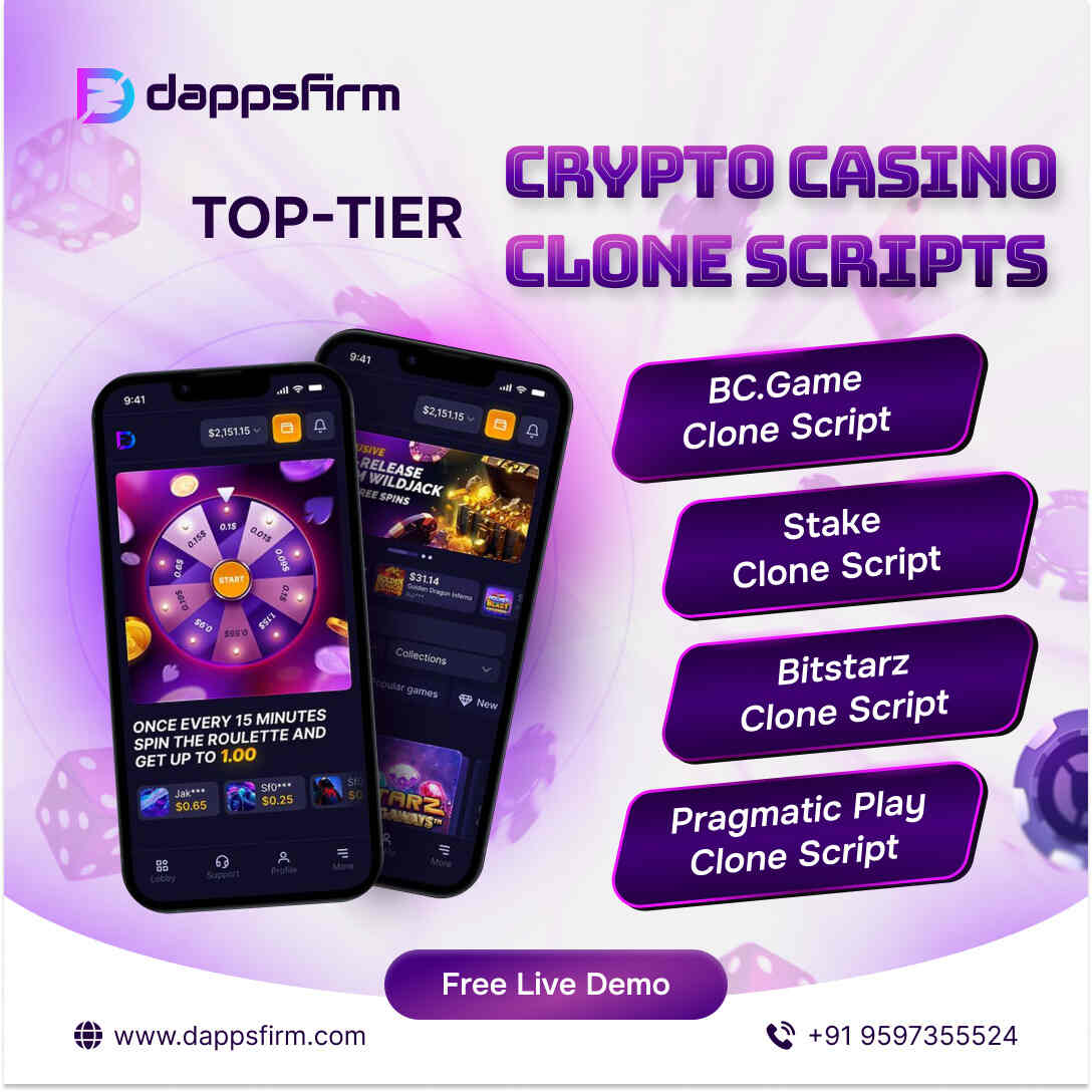 Crypto Casino Game Clone Script For Entrepreneurs Ready To Disrupt Igaming